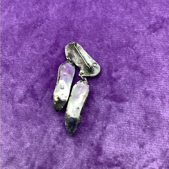 Bedouin Shoes Pin Yemeni Tribal Vintage - Picture 2 of 5